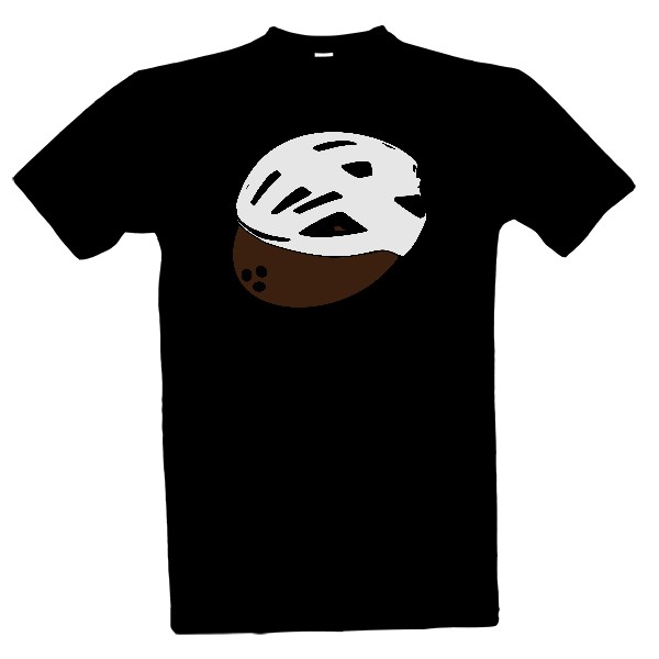 Tričko s potiskem Helma - Kokos