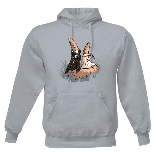 Pánská mikina s kapucí s potiskem Hermafrodit - Mikina