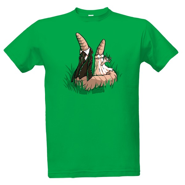 Tričko s potiskem Hermafrodit - Pánské