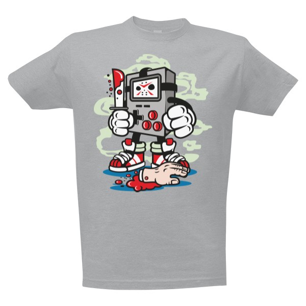 Tričko s potiskem Herní zabiják