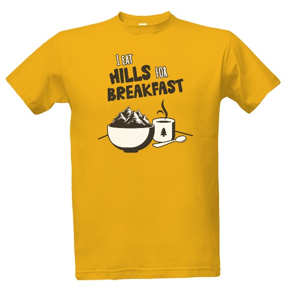 Hills for breakfast T-shirt