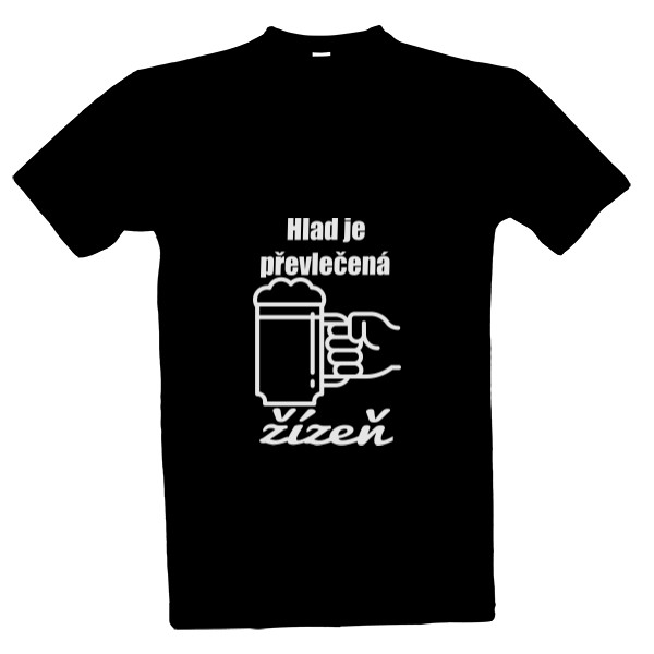 Tričko s potiskem Hlad je převlečená žízeň 