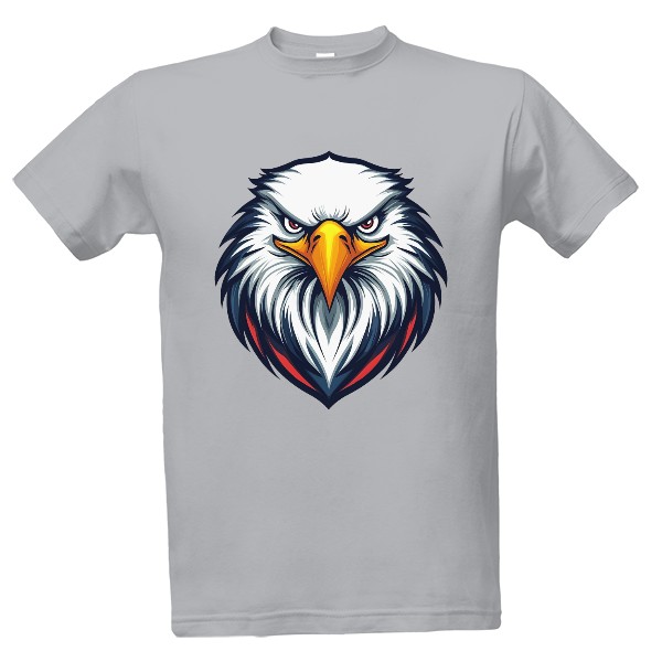 Tričko s potiskem Hlava orel bělohlavý