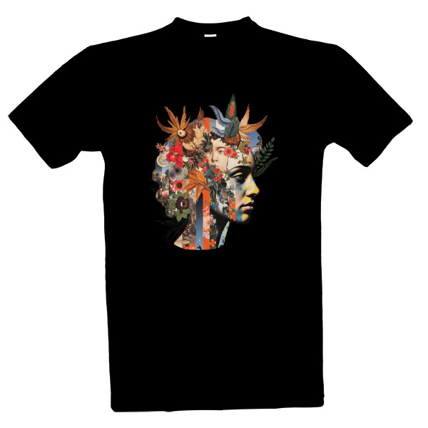 Tričko s potlačou Hlava plná nápadov