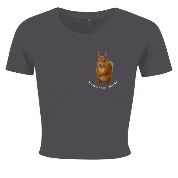 Tričko s potiskem Hledám žaluda