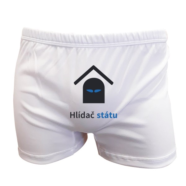 Trenýrky s potiskem Hlídač státu - boxerky