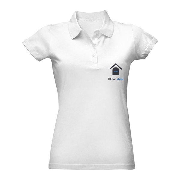 Dámská polokošile Single s potiskem Hlídač státu - dámská polokošile