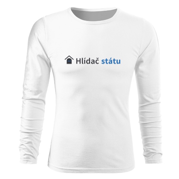 Tričko s potiskem Hlídač státu - dlouhý rukáv