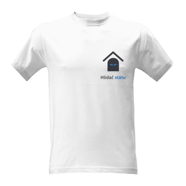 Tričko s potiskem Hlídač státu - pánské, malé logo