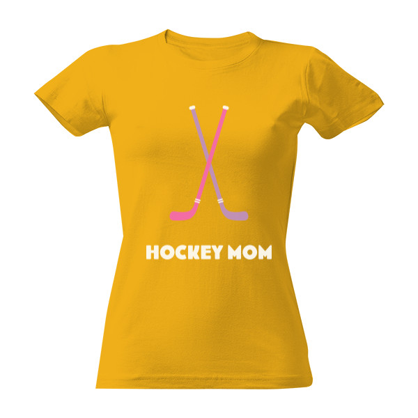 Tričko s potiskem Hockey mom