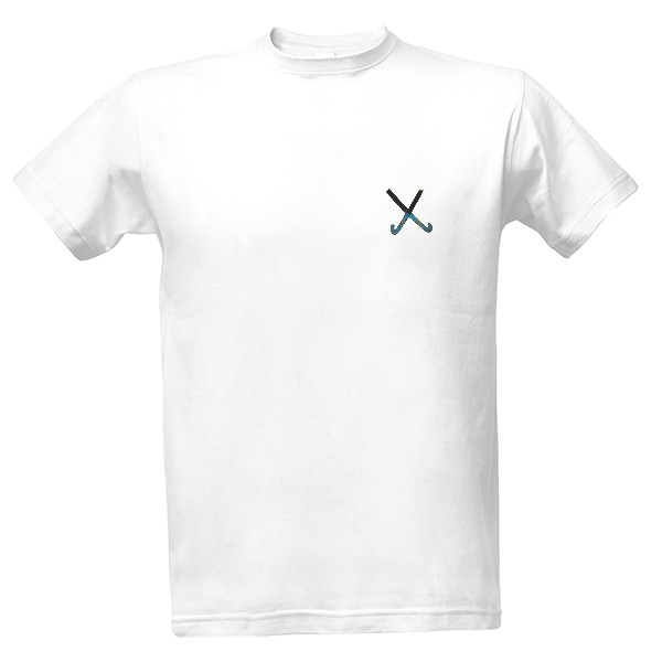 Tričko s potiskem hokejky