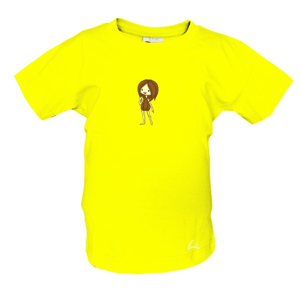 Tričko s potiskem Holčička z jadérka