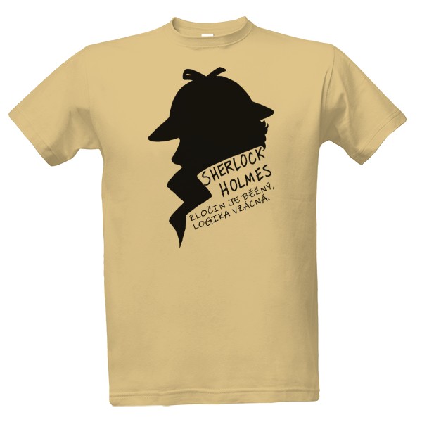 Tričko s potiskem Sherlock Holmes