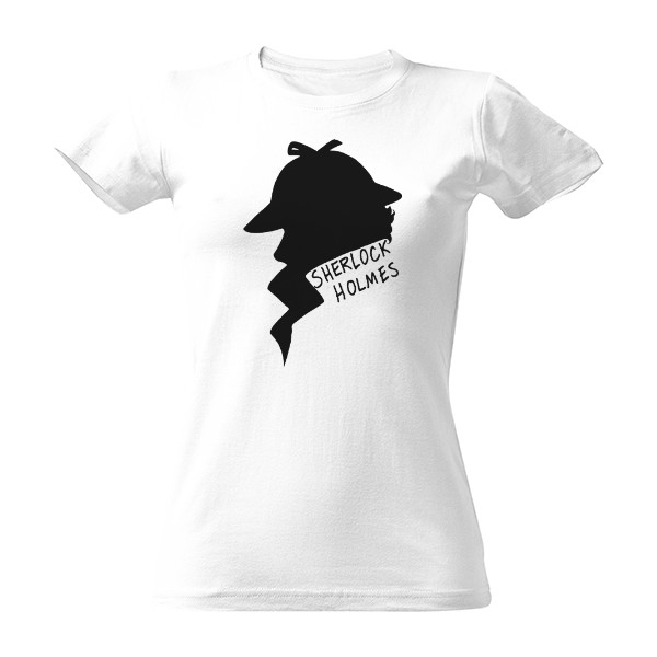 Tričko s potiskem Sherlock Holmes