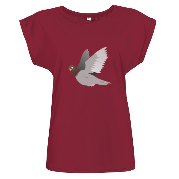 Tričko s potiskem Holub