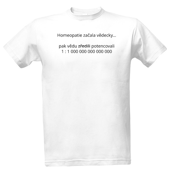 Homeopatie T-shirt