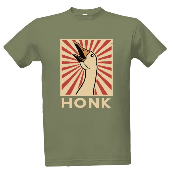 Tričko s potiskem Honk