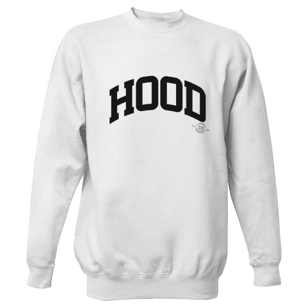 Mikina bez kapuce Unisex s potiskem hood