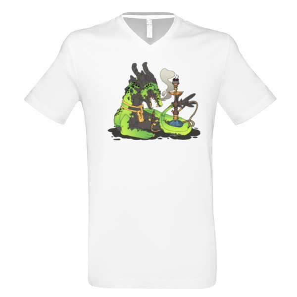 Tričko s potiskem Hookah Dragon