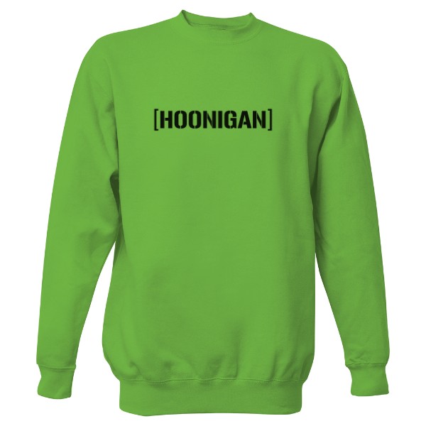 Mikina bez kapuce Unisex s potiskem HOONIGAN Unisex Mikina