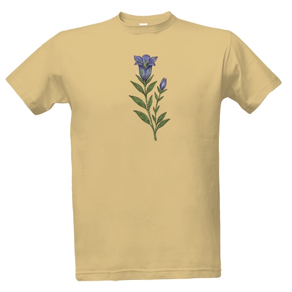 Tričko s potiskem Hořec 