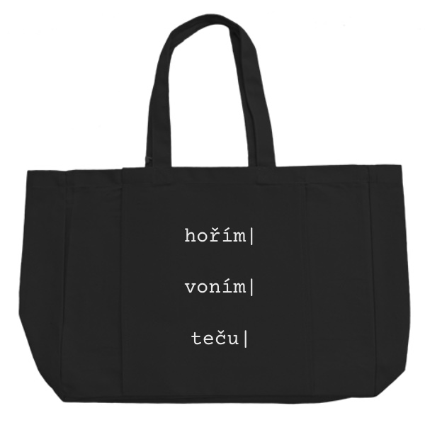Sportovní taška s potiskem hořím voním teču bag