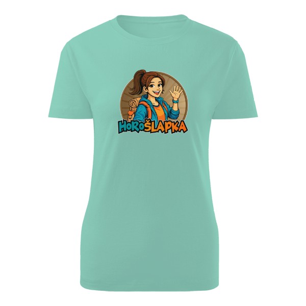 HoroŠlapka - Hnědovláska s culíkem