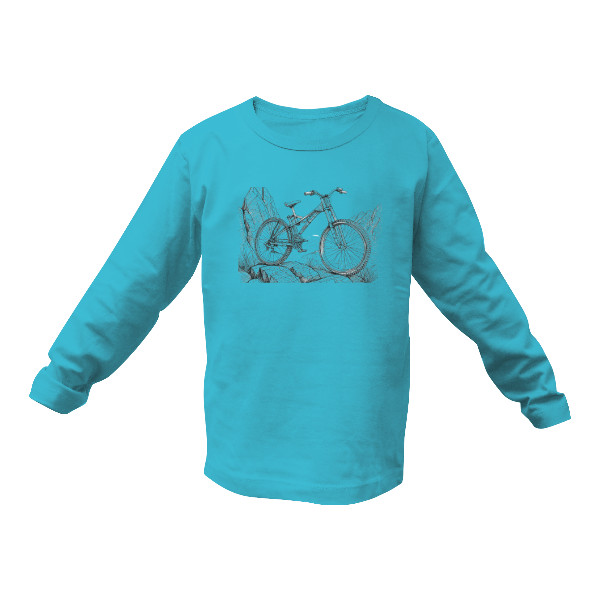 Tričko s potiskem Horské kolo MTB