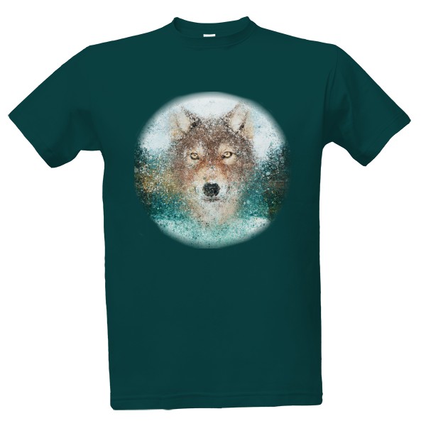 Tričko s potiskem Horský vlk