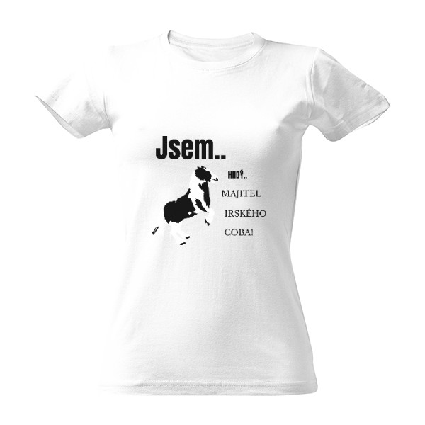 Hrdý majitel irský cob dámské