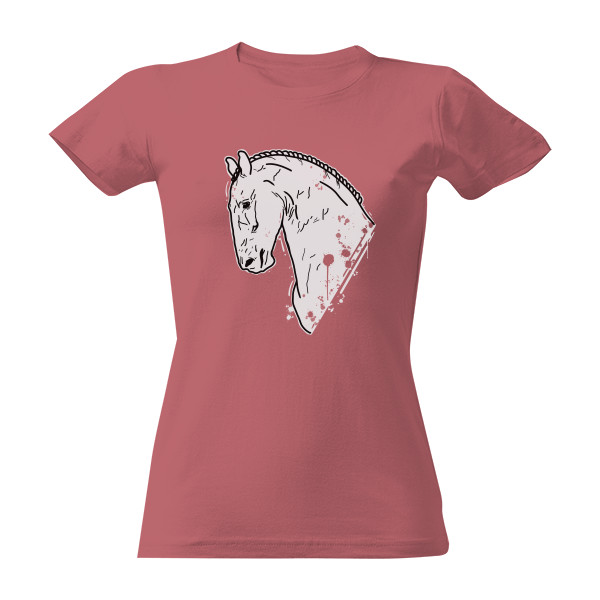 Tričko s potiskem Hřebec