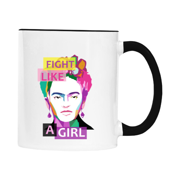 Hrnek Frida Khalo Fight like a girl