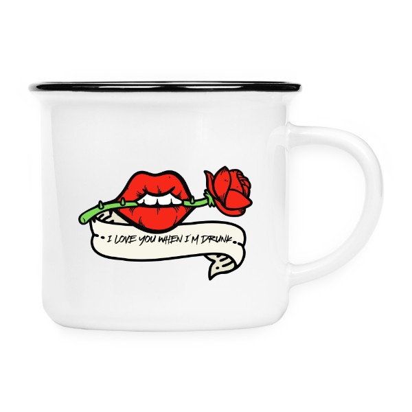 Keramikáčik s potlačou I LOVE YOU WHEN I AM DRUNK
