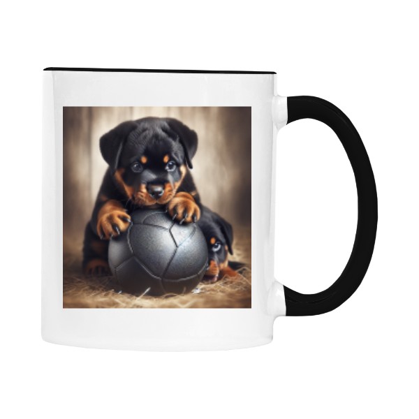 Štěně Rotvajlera – Míčový Hráč