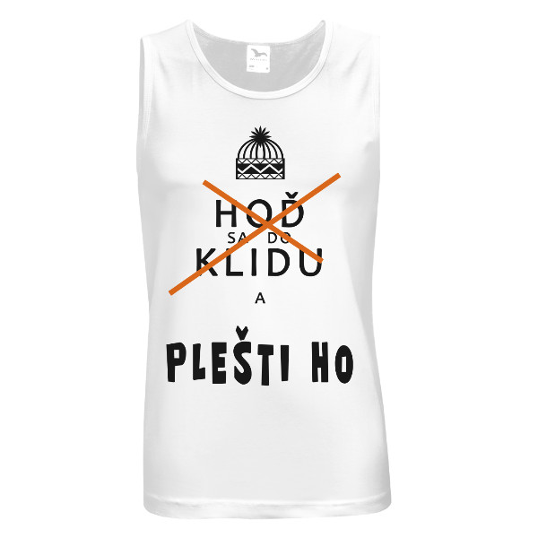 Tričko s potiskem HSDK a plešti ho