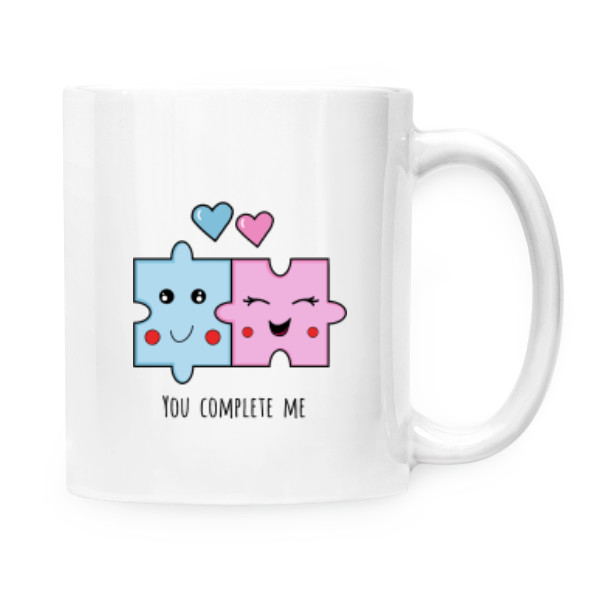 Hrnek malý bílý s potiskem Nový produkt