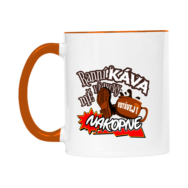 Ranní káva-mě nakopne