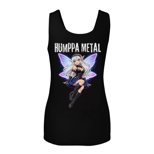 Tričko s potiskem Humppa metal žena tílko