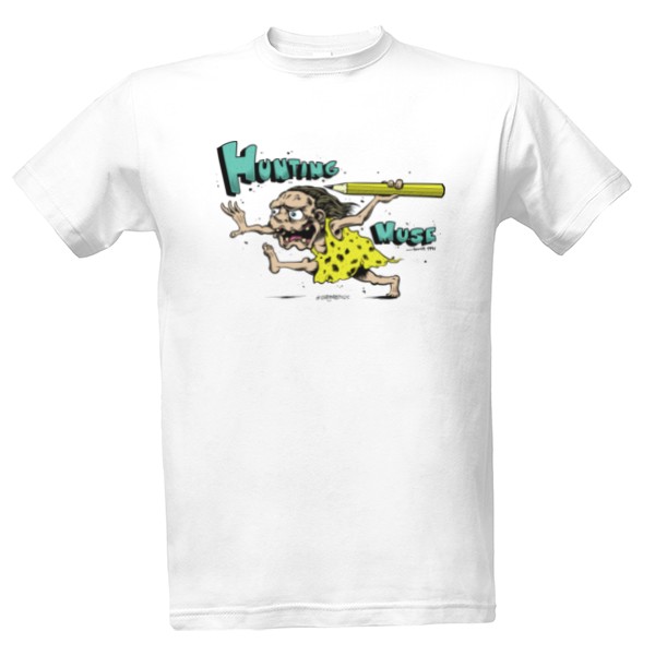 Tričko s potiskem Hunting Muse