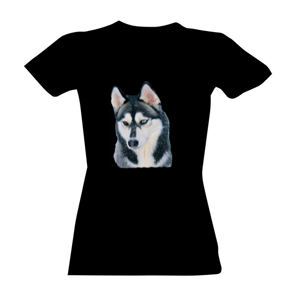 Tričko s potiskem Husky hlava