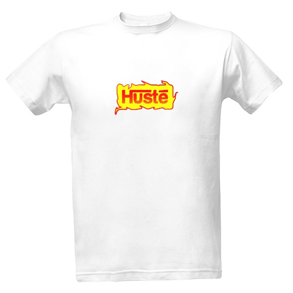 Tričko s potiskem Husté