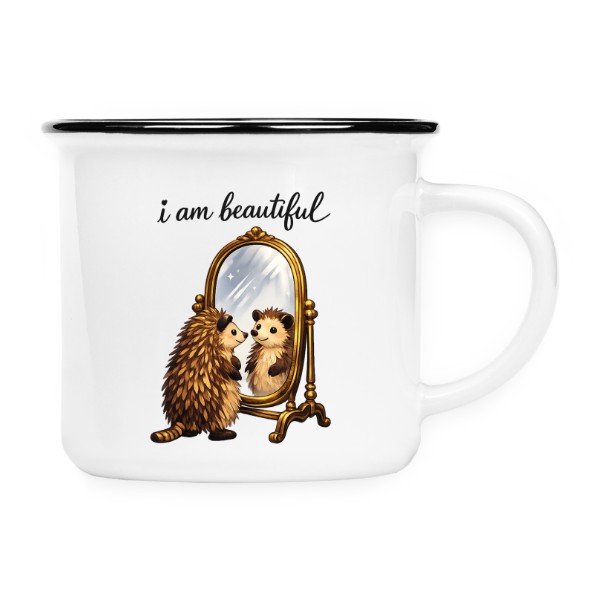 Keramikáček s potiskem I Am Beautiful