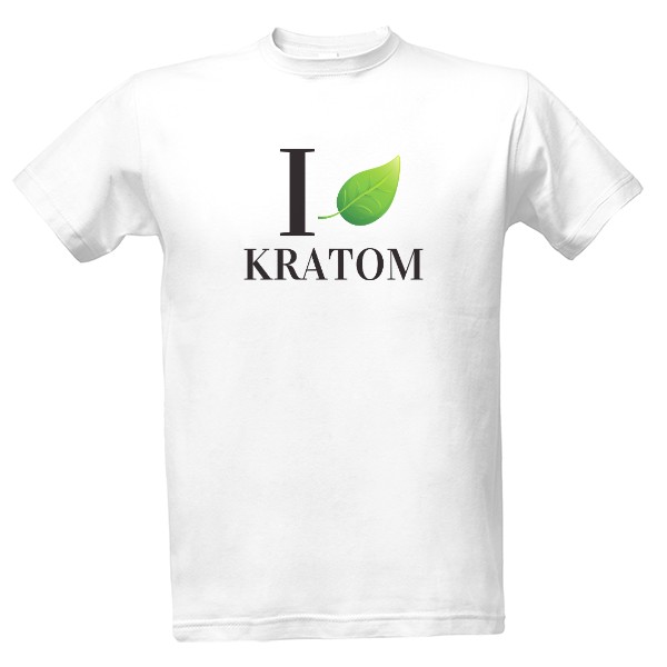 Tričko s potiskem I Leaf Kratom 