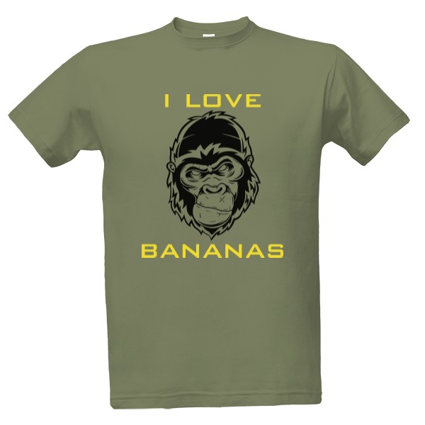 I love bananas