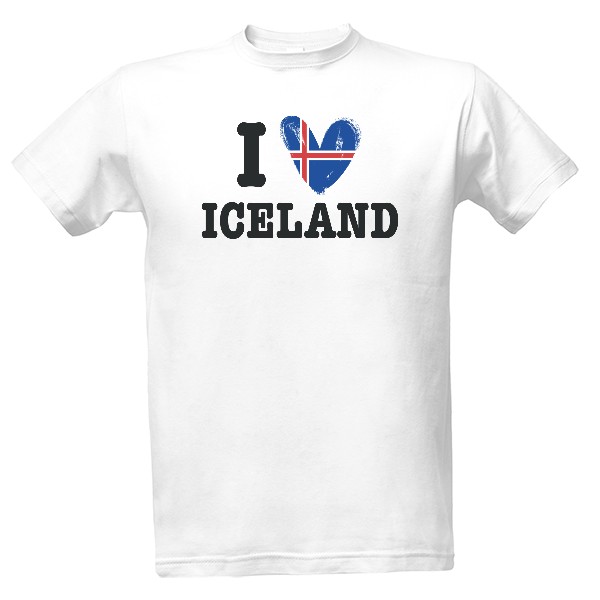 I love Iceland T-shirt