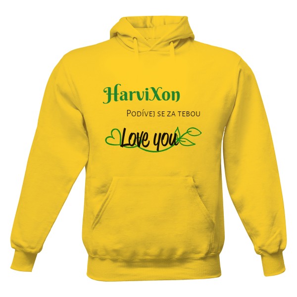 Pánska mikina s kapucňou s potlačou Nový produkt