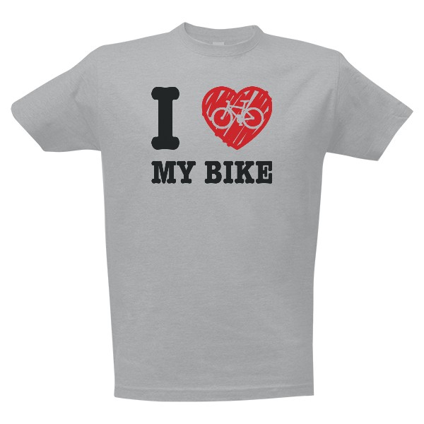 T-shirt I love my bike