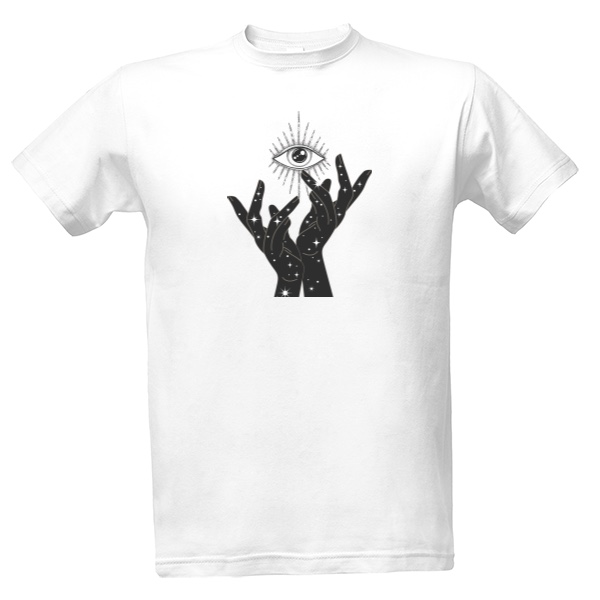 Tričko s potiskem I see you pánské