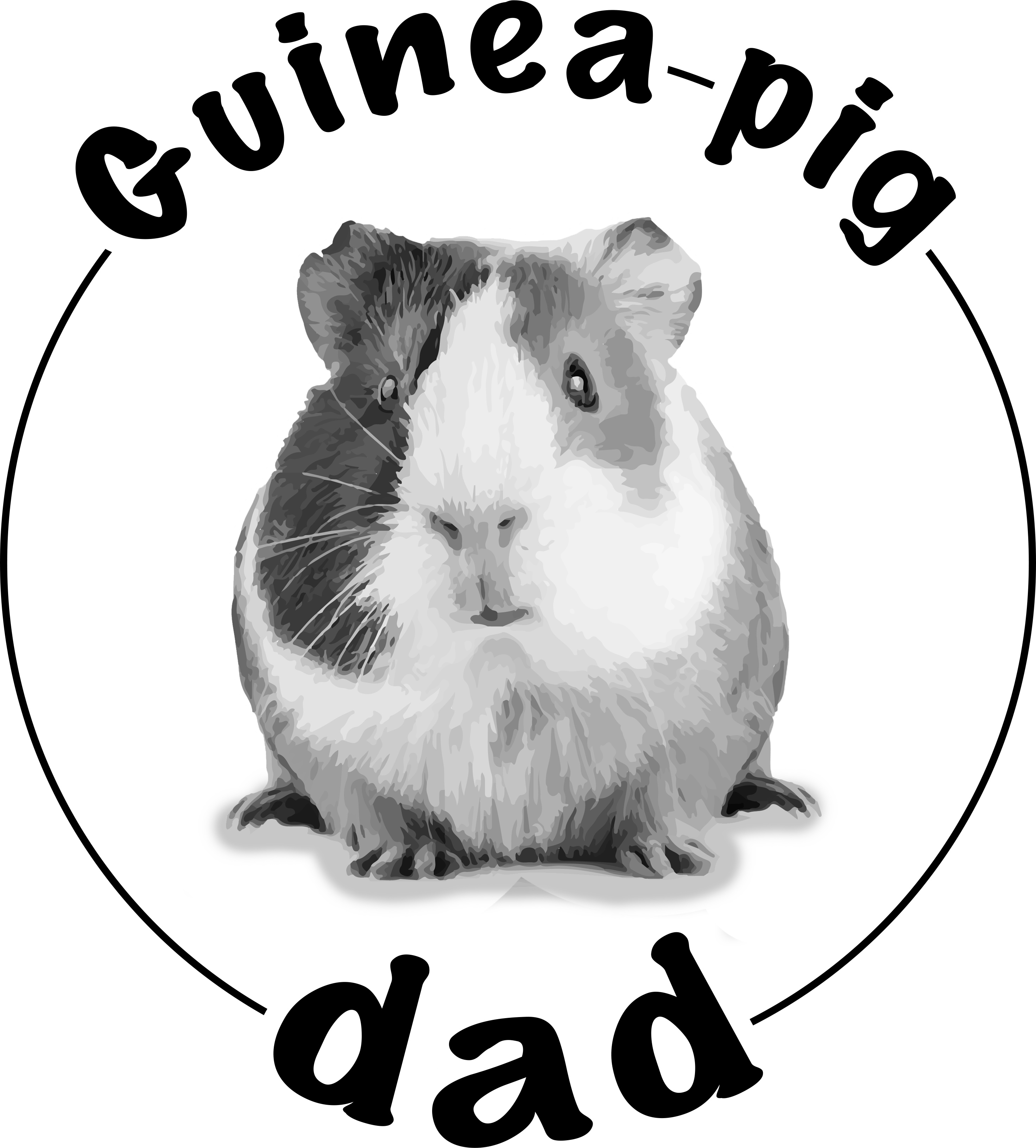 T-shirt Guinea pig dad