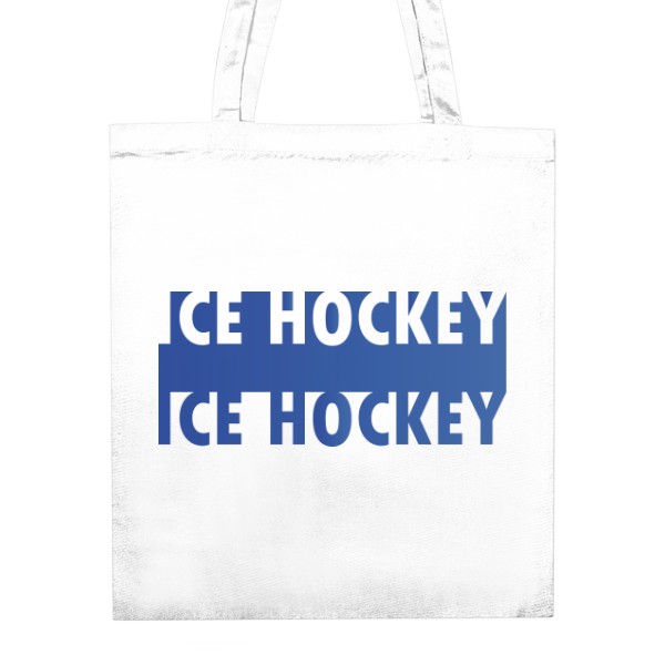 Nákupní taška unisex s potiskem Ice hockey